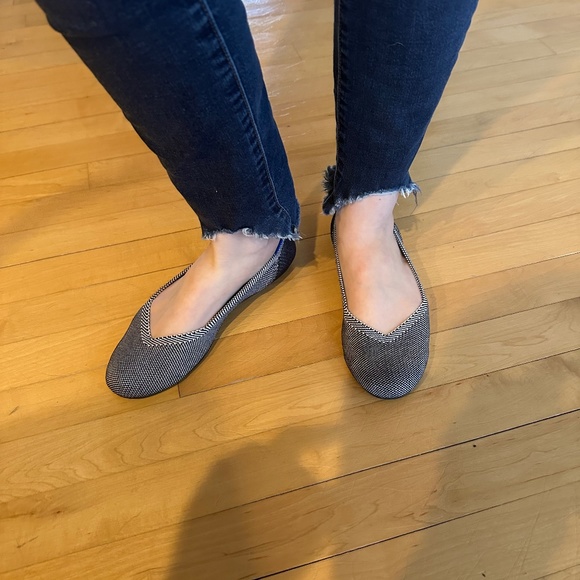 rothys grey birdseye